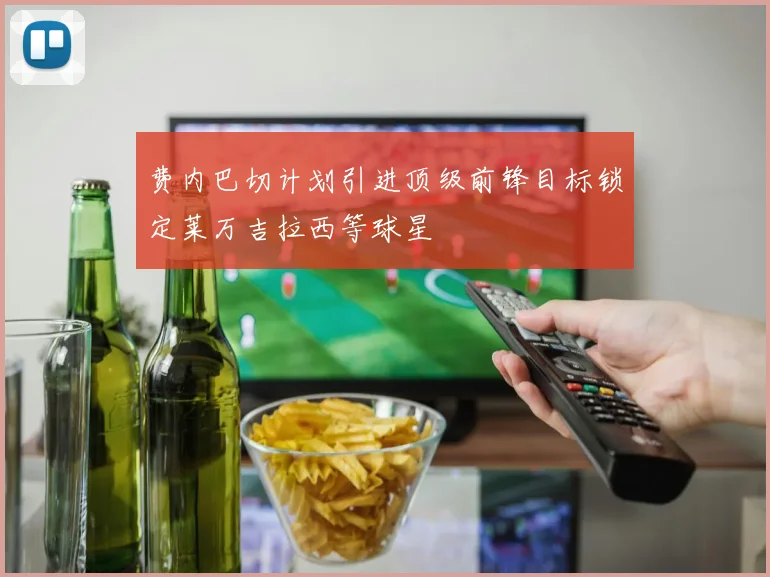 费内巴切计划引进顶级前锋目标锁定莱万吉拉西等球星